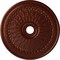 Ekena Millwork Oakleaf Ceiling Medallion (Fits Canopies up to 6 1/4"), 29 1/8"OD x 3 5/8"ID x 1"P, Antique Copper CM29OAACS - alternate 1